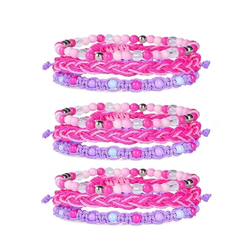 Giugt CLS561 Armbänder für Teenager, Mädchen, Kinder, Freundschaftsarmbänder für Mädchen, Party, Teenager-Mädchen, CLS561 (E, Einheitsgröße), 12 Stück von Generisch