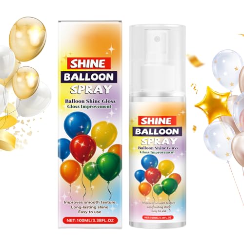 Glänzendes Ballon-Spray, dekorativer Nebelglanz, professioneller Glanz-Ballon-Spray für Party, Zuhause, Innen- und Außendekoration Glänzendes Ballon-Spray, dekorativer Nebelglanz, professioneller Glanz-Ballon-Spray für Party, Zuhause, Innen- und Außendekoration von Generisch