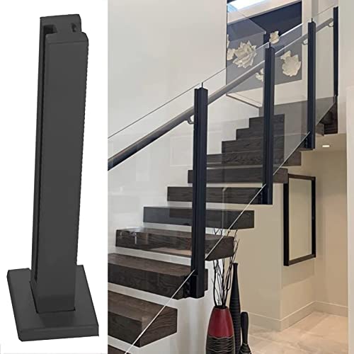 Glas-Balustraden-Klemme für Treppen, Sichtschutz, gewerblich, Büro/Gastgewerbe, 85 cm Höhe von Generisch