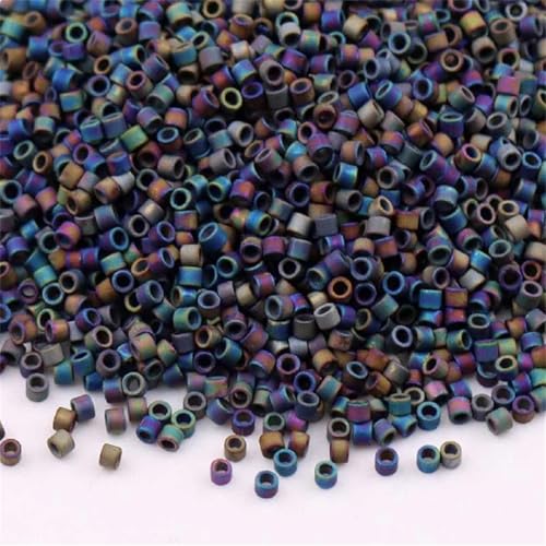 Glasperlen, 1,6 mm, metallische Bronze, lose Abstandshalter für Schmuckherstellung, DIY, Nähen, Nadelarbeiten, 0,8 mm Loch, 5 g, ca. 1000 Stück Glasperlen, 1,6 mm, metallische Bronze, lose Abstandshalter für Schmuckherstellung, DIY, Nähen, Nadelarbeiten, 0,8 mm Loch, 5 g, ca. 1000 Stück von Generisch