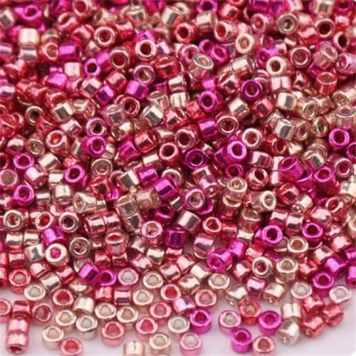 Glasperlen, 1,6 mm, metallische Bronze, lose Abstandshalter für Schmuckherstellung, DIY, Nähen, Nadelarbeiten, 0,8 mm Loch, 5 g, ca. 1000 Stück Glasperlen, 1,6 mm, metallische Bronze, lose Abstandshalter für Schmuckherstellung, DIY, Nähen, Nadelarbeiten, 0,8 mm Loch, 5 g, ca. 1000 Stück von Generisch