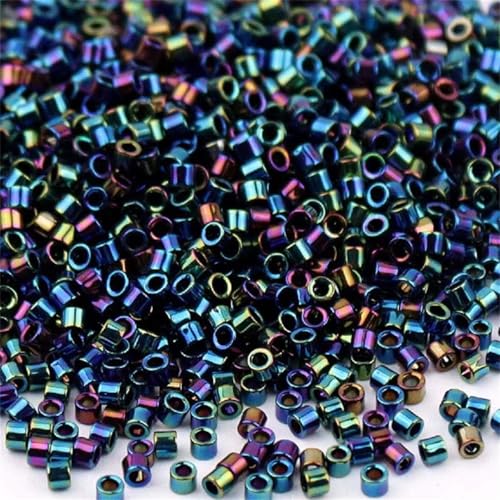 Glasperlen, 1,6 mm, metallische Bronze, lose Abstandshalter für Schmuckherstellung, DIY, Nähen, Nadelarbeiten, 0,8 mm Loch, 5 g, ca. 1000 Stück Glasperlen, 1,6 mm, metallische Bronze, lose Abstandshalter für Schmuckherstellung, DIY, Nähen, Nadelarbeiten, 0,8 mm Loch, 5 g, ca. 1000 Stück von Generisch