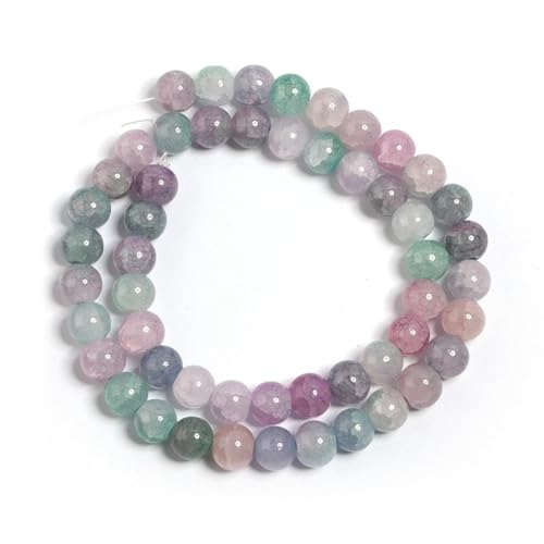 Glasperlen, fragmentierte Blumenperlen, rund, Naturstein, lose Abstandshalter-Perlen für DIY-Schmuckherstellung, Armband, EN8, Rosenrot, 10 mm, 38 Stück Glasperlen, fragmentierte Blumenperlen, rund, Naturstein, lose Abstandshalter-Perlen für DIY-Schmuckherstellung, Armband, EN8, Rosenrot, 10 mm, 38 Stück von Generisch