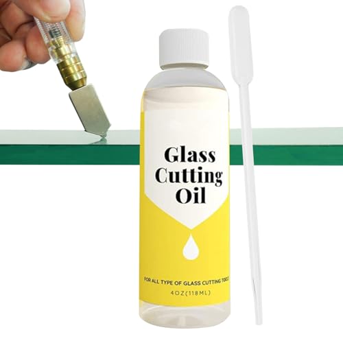 Glasschneidöl - Effizientes Glasschneidwerkzeug | Flaschenschneider Schmiermittel | Präzisionsschmiermittel Für Reibungslose Bewertung Und Saubere Pausen | Glass Cutters, Die Für -Handwerk Und Pro Glasschneidöl - Effizientes Glasschneidwerkzeug | Flaschenschneider Schmiermittel | Präzisionsschmiermittel Für Reibungslose Bewertung Und Saubere Pausen | Glass Cutters, Die Für -Handwerk Und Pro von Generisch