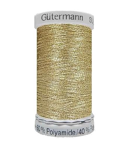 Gütermann Sulky Metallic 500m - Metallic 40 - Stickgarn - Polyamid-Polyester-Mischung von SYNYEY