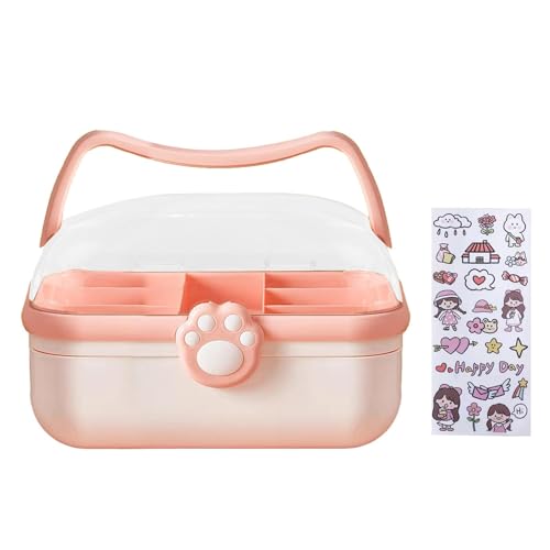 Haarschmuck Organizer Kinder, Aufbewahrungsbox Für Haargummis Kinder, Kinder Haarschmuck Aufbewahrungs Kasten,aufbewahrungsbox, Babykopf Seil Haarnadel Kopfschmuck SüßEs MäDchen Schmuckschatulle von Generisch