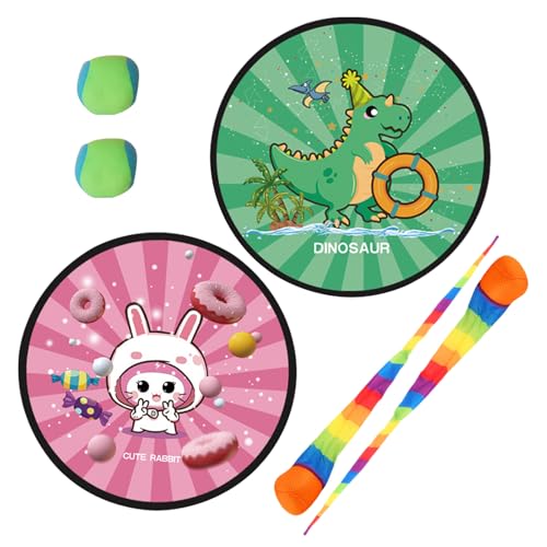 Haftball für Kinder, Ball und Fangspiel, Wurf- und Fangset, Eltern-Kind-Interaktion, Outdoor-Spielzeug, Wurf- und Spielzeug, Osterkorb-Füllung für Jungen, Mädchen, Kinder Haftball für Kinder, Ball und Fangspiel, Wurf- und Fangset, Eltern-Kind-Interaktion, Outdoor-Spielzeug, Wurf- und Spielzeug, Osterkorb-Füllung für Jungen, Mädchen, Kinder von Generisch