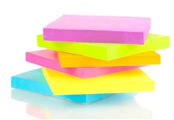 Haftnotizen, Notizzettel Bunt Selbstklebende Klebezettel, Sticky Notes von Generisch