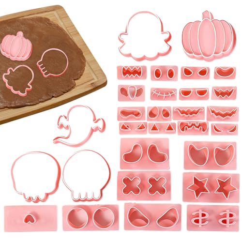 Halloween-Formen zum Backen, Halloween-Briefmarken, Backwerkzeug, Zubehör für Küche, Herbst, Urlaub, Geburtstag, Erntedankfest, Weihnachten, Kinderparty Halloween-Formen zum Backen, Halloween-Briefmarken, Backwerkzeug, Zubehör für Küche, Herbst, Urlaub, Geburtstag, Erntedankfest, Weihnachten, Kinderparty von Generisch