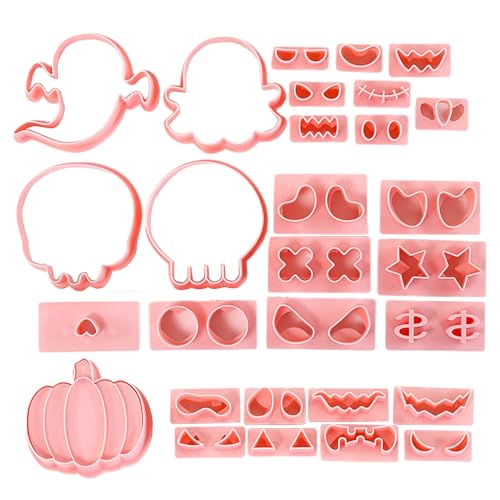 Halloween-Formen zum Backen, Halloween-Briefmarken, Backwerkzeuge, sicheres Küchenhelfer, Werkzeug-Set für Geburtstag, Kinder, Zuhause, Urlaub, Erntedankfest, Weihnachten, Party-Aktivitäten Halloween-Formen zum Backen, Halloween-Briefmarken, Backwerkzeuge, sicheres Küchenhelfer, Werkzeug-Set für Geburtstag, Kinder, Zuhause, Urlaub, Erntedankfest, Weihnachten, Party-Aktivitäten von Generisch