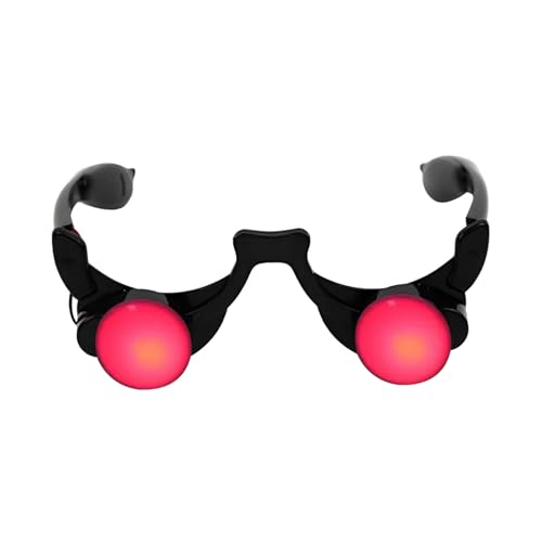 Halloween -LED -Brille - Tragbare Lichtgläser, Glühende Rotes Augenleitglas. | Halloween Glühende Brille Erwachsene Kinderparty Funnive Kostümzubehör Foto Requisiten Halloween -LED -Brille - Tragbare Lichtgläser, Glühende Rotes Augenleitglas. | Halloween Glühende Brille Erwachsene Kinderparty Funnive Kostümzubehör Foto Requisiten von Generisch