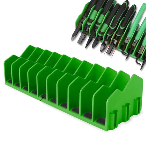 Halterung Für Zange Und Schraubenschlüssel,Halterung Für 10 Zangen Und Schneider, Werkzeugkoffer Organizer, Mit Rutschfestem Gummiboden, Passend Für 7.6 cm Hohe Schubladen, Werkzeugkästen Halterung Für Zange Und Schraubenschlüssel,Halterung Für 10 Zangen Und Schneider, Werkzeugkoffer Organizer, Mit Rutschfestem Gummiboden, Passend Für 7.6 cm Hohe Schubladen, Werkzeugkästen von Generisch