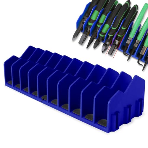 Halterung Für Zange Und Schraubenschlüssel,Halterung Für 10 Zangen Und Schneider, Werkzeugkoffer Organizer, Mit Rutschfestem Gummiboden, Passend Für 7.6 cm Hohe Schubladen, Werkzeugkästen Halterung Für Zange Und Schraubenschlüssel,Halterung Für 10 Zangen Und Schneider, Werkzeugkoffer Organizer, Mit Rutschfestem Gummiboden, Passend Für 7.6 cm Hohe Schubladen, Werkzeugkästen von Generisch