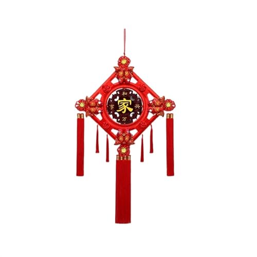 Handgefertigter chinesischer Knoten, chinesische Knoten-Ornamente, Wohnzimmer-Dekorationen, glückverheißende Dekorationen, Friedensknoten, Wanddekorationen für Zuhause, chinesischer Knoten, von Generisch