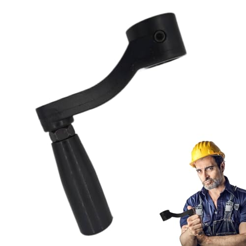 Handkurbel mit runden Locher Ersatz - Halteliermaschinenmaschine Kurbelgriff | Schwarzer Kunststoff rundes Loch Handkurbelgriff | Eingebetteter Kurbelgriff für verschiedene Arten von Werkzeugmaschinen Handkurbel mit runden Locher Ersatz - Halteliermaschinenmaschine Kurbelgriff | Schwarzer Kunststoff rundes Loch Handkurbelgriff | Eingebetteter Kurbelgriff für verschiedene Arten von Werkzeugmaschinen von Generisch