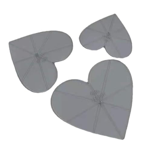 Herzform-Schablonen-Set – Herzmuster-Quiltschablone, Lineal-Schablone, Stanzschablone, Quilt-Vorlagen für Schneider, Quilten, Nähen, Basteln, Stickerei Herzform-Schablonen-Set – Herzmuster-Quiltschablone, Lineal-Schablone, Stanzschablone, Quilt-Vorlagen für Schneider, Quilten, Nähen, Basteln, Stickerei von Generisch