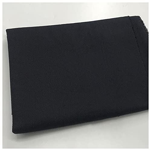Hochwertiger 150 cm breiter verdickter Jeansstoff für handgefertigte Jeansröcke – reines Baumwollmaterial in Pfirsichrot (schwarz) – ideal für Bekleidungsprojekte von Generisch