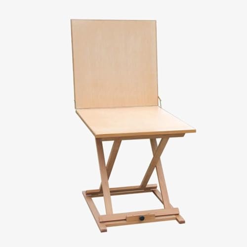 Höhenverstellbare, multifunktionale Holzstaffelei – stabiler, faltbarer Zeichentisch für professionelle Künstler, tragbare Desktop-Kunststation Höhenverstellbare, multifunktionale Holzstaffelei – stabiler, faltbarer Zeichentisch für professionelle Künstler, tragbare Desktop-Kunststation von Generisch