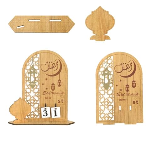 Holz Ramadan Adventskalender Eid Mubarak Adventskalender 30 Tage Til Eid Ramadan Ramadan Countdown C Kalender Eid von Generisch