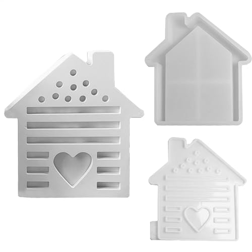 House Mold, Concrete Mould Silicone, Home Decor Plaster Mold, Cement Casting Mould, Craft Making Mould, Desktop Ornament Mold, Concrete Craft Mold, ilicone Mould for Cement von Generisch