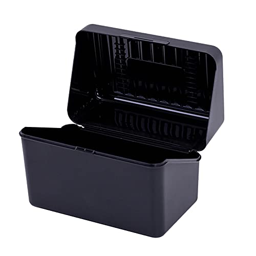 Kartei Flash Notecard Box Karteikarte Karteihalter Kartenorganisator Karte Büro & Schreibwaren Osterhandwerk (BLACK, L) von Generisch