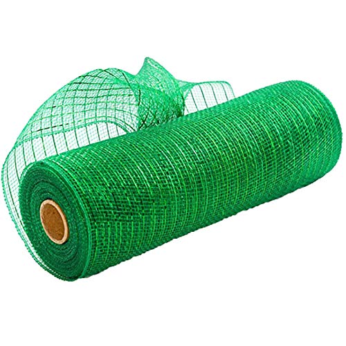 Kränze für Poly- und Roll-Mesh-Band, jeweils mit dekorativen Girlanden, Schleifen, Geschenkfolie, DIY-Weihnachtsgeschenkpapier und (E-Grün, Einheitsgröße) von Generisch