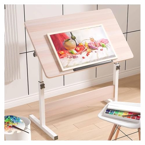 Künstler-Zeichentisch mit neigbarer Oberseite, höhenverstellbarer Zeichentisch für Studio und Kunsthandwerk Künstler-Zeichentisch mit neigbarer Oberseite, höhenverstellbarer Zeichentisch für Studio und Kunsthandwerk von Generisch