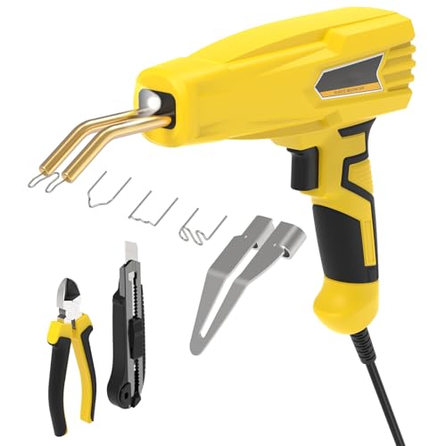 Kunststoff-Schweißer-Set, 100 W, Schweißgerät mit 400 heißen Heftklammern für Auto-Stoßstange und Kajak-Reparatur, unverzichtbare Kunststoff-Reparaturausrüstung und Werkzeuge Kunststoff-Schweißer-Set, 100 W, Schweißgerät mit 400 heißen Heftklammern für Auto-Stoßstange und Kajak-Reparatur, unverzichtbare Kunststoff-Reparaturausrüstung und Werkzeuge von Generisch