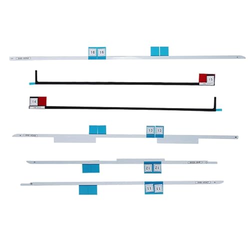 LCD-Streifen-Set – Klebestreifen für LCD-Bildschirme, Ersatzaufkleber, 68,6 cm (27 Zoll) 5K-Display-Reparaturwerkzeug A1419 Gummistreifen Öffnungsrad, Werkzeugset, Reparaturset von Generisch