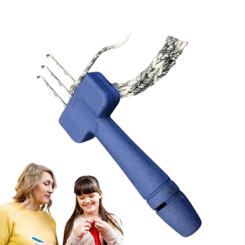 Latch-Hook-Tool Mit Ergonomischem Griff, Ideal Für Häkeln Und Stricken, Leicht Und Einfach Zu Bedienen, Perfekt Zum Abschluss Von Kanten Und Zum Binden Von Vielseitigem Werkzeug Zum Handwerk Und Garnp von Generisch