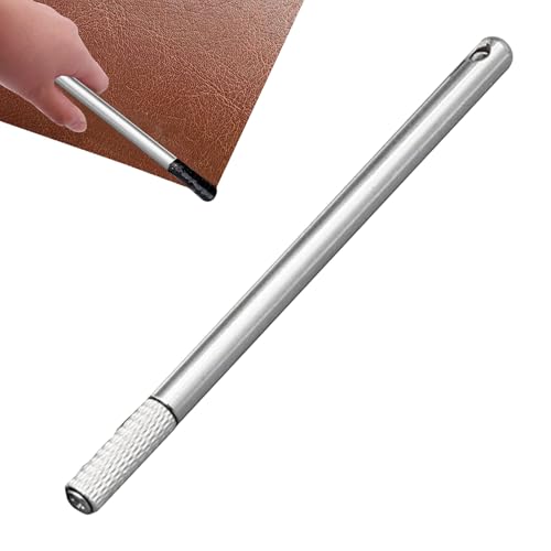 Ledermalstift – Eisen-Lederkanten-Färbestift, Lederhandwerk-Zubehör, professionelle Stempelwerkzeuge, Öldruck-Reparatur für reibungsloses Rollen Ledermalstift – Eisen-Lederkanten-Färbestift, Lederhandwerk-Zubehör, professionelle Stempelwerkzeuge, Öldruck-Reparatur für reibungsloses Rollen von Generisch