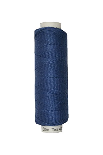 Leinengarn Garn 100% Leinen 40x3 blau 50 m (2024) von Generisch