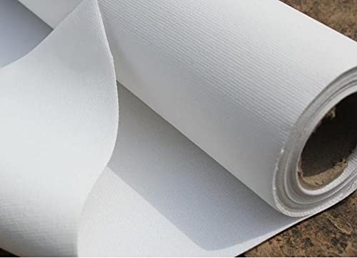 Leinwandrolle für Künstler, 0,28 m x 5 m, grundierte Baumwoll-Leinen-Leinen-Leinwand für Öl- und Acrylmalerei, 280 g, reine Baumwolle, ideal für Studiogebrauch, Kunstbedarf Leinwandrolle für Künstler, 0,28 m x 5 m, grundierte Baumwoll-Leinen-Leinen-Leinwand für Öl- und Acrylmalerei, 280 g, reine Baumwolle, ideal für Studiogebrauch, Kunstbedarf von Generisch