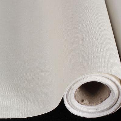 Leinwandrolle zum Malen, 0,28 m x 5 m, grundiertes Baumwollleinen, ideal für Künstler, 380 g reine Baumwolle für Öl und Acryl, perfekt für den Studiogebrauch Leinwandrolle zum Malen, 0,28 m x 5 m, grundiertes Baumwollleinen, ideal für Künstler, 380 g reine Baumwolle für Öl und Acryl, perfekt für den Studiogebrauch von Generisch