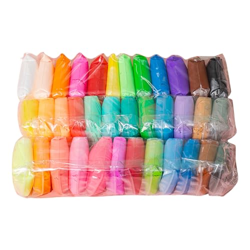 Lufttrocknendes Ton-Set – Basteln für Kinder | Ton-Magnet-Kit | Modelliermasse Set mit Werkzeugen und Zubehör | Kreatives Kunstzubehör für und Mädchen | Lustiges Geschenk für Schlafzimmer Lufttrocknendes Ton-Set – Basteln für Kinder | Ton-Magnet-Kit | Modelliermasse Set mit Werkzeugen und Zubehör | Kreatives Kunstzubehör für und Mädchen | Lustiges Geschenk für Schlafzimmer von Generisch