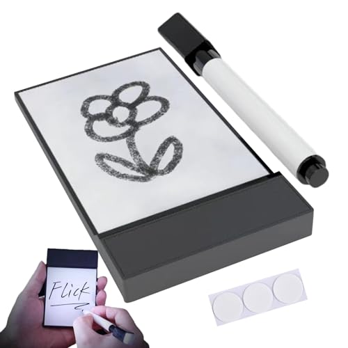 Magic Flick Pad,Magic Transient Artboard - Flick Pad mit Stift für Zaubertricks,Zaubertrick-Requisiten-Zeichenbrett, interaktives Flick-Pad zum Ausdrucken von Spaß für Paare, Streiche, Tricks von Generisch