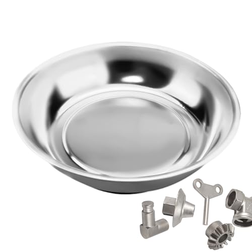 Magnetic Parts Bowl, Stainless Steel Magnet Holder Tray Screws, 3.03x1.14 Inches Secure Non Slip Base, Small Metal Tray for Garage, Shop, Workbench, Nuts, Bolts and Sockets Magnetic Parts Bowl, Stainless Steel Magnet Holder Tray Screws, 3.03x1.14 Inches Secure Non Slip Base, Small Metal Tray for Garage, Shop, Workbench, Nuts, Bolts and Sockets von Generisch