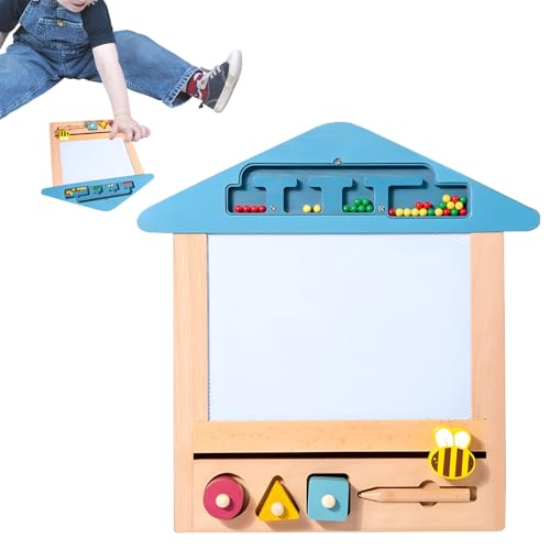 Magnetischer Zeichentisch, Magnetischer Zeichentisch für Kinder | Schreibunterlage aus Holz | Erasable Writing Painting Doodle Pad Learning Educational Sketching Toy for Kids Over 3 Years Old Magnetischer Zeichentisch, Magnetischer Zeichentisch für Kinder | Schreibunterlage aus Holz | Erasable Writing Painting Doodle Pad Learning Educational Sketching Toy for Kids Over 3 Years Old von Generisch