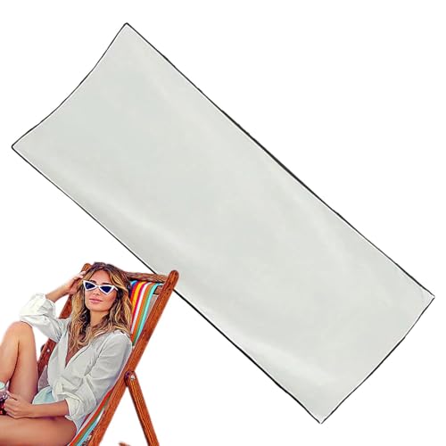 Magnetisches Badetuch, Magnetbeachtuch | Schnelles Trocknungs -Fitness -Handtuch mit Magnetverschluss - Mikrofaser-sandresistente Fahrtuch für Schwimmcamping Beach, 75 x 30 Zoll von Generisch