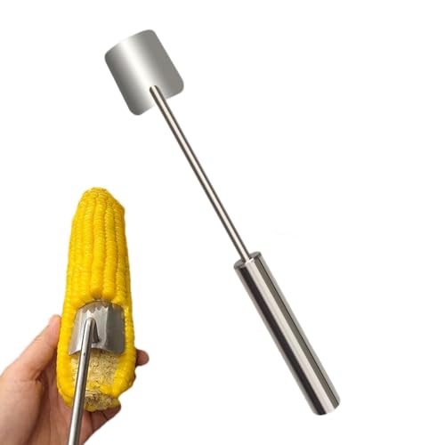 Mais auf dem Cob Peeler, Cob Corn Stripper - Handheld Cob Peeler entfernt Kernels Maisstripper - Easy Clean Kitchen Gadget Multifunktionales Cutter Remover Tool für Kochkoch von Generisch