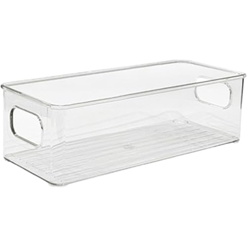 Make-up-Organizer-Box, Tisch-Kosmetik-Organizer – transparente Schmuck-Aufbewahrungsbox, Schreibtisch-Akten-Organizer, Sortierbox, Haushalts-Schreibtisch-Aufbewahrungsbehälter von Generisch