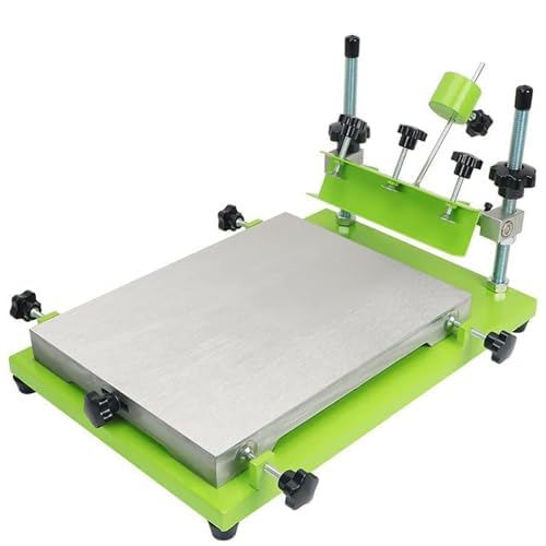 Manuelle Siebdruckmaschine für DIY-T-Shirt-Druck, Aluminium-Desktop-Design mit passendem Rakel Manuelle Siebdruckmaschine für DIY-T-Shirt-Druck, Aluminium-Desktop-Design mit passendem Rakel von Generisch