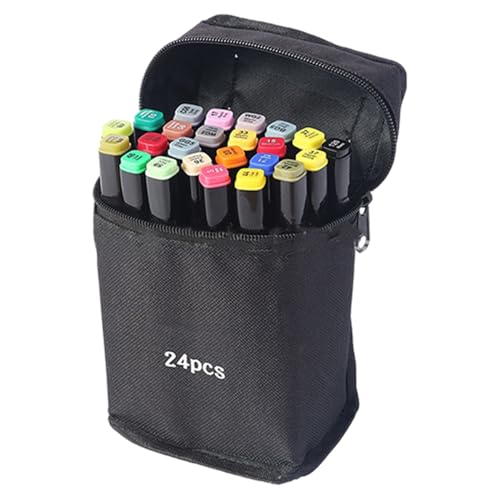 Marker-Set, 15,2 cm, permanenter Kunstmarker, Farbmarker, Stifte, Marker-Set, ideal für Erwachsene, Kinder, perfekt für Journaling, Manga, Graffiti, Scrapbooking und Schulprojekte Marker-Set, 15,2 cm, permanenter Kunstmarker, Farbmarker, Stifte, Marker-Set, ideal für Erwachsene, Kinder, perfekt für Journaling, Manga, Graffiti, Scrapbooking und Schulprojekte von Generisch