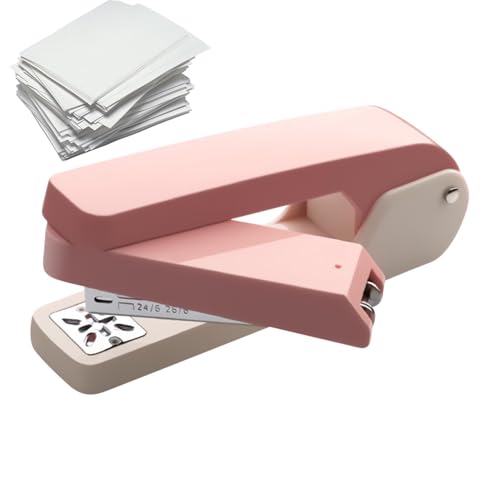 Marlin Stapler - Booklet Stapler | Less Effort Stapler for Binding 50 Pages | 360 Degree Rotate Standard Staplers for Booklet Or Book Binding Desktop Standard Staplers Classroom Stapler von Generisch