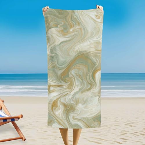 Marmor Strandtuch - 140 x 70 cm, Moderne Abstrakt Magnetisches Badetuch für Strand Außenbereich, Camping, Sandfrei & Schnelltrocknend Strandhandtuch Handtuch mit Magnetverschluss Marmor Strandtuch - 140 x 70 cm, Moderne Abstrakt Magnetisches Badetuch für Strand Außenbereich, Camping, Sandfrei & Schnelltrocknend Strandhandtuch Handtuch mit Magnetverschluss von Generisch