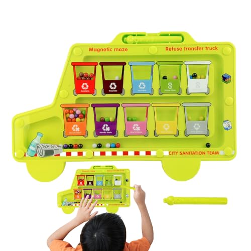 Matching Counting Puzzle Platine - Magnetfarbe und Zählerlabyrinth | Spielzeug für Bildungssorten für Feinmotorik-Fähigkeiten Mathematikzählen für Kinder 2-6 Jahre alt Matching Counting Puzzle Platine - Magnetfarbe und Zählerlabyrinth | Spielzeug für Bildungssorten für Feinmotorik-Fähigkeiten Mathematikzählen für Kinder 2-6 Jahre alt von Generisch
