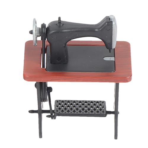 Miniaturnähmaschine Spielzeug | Kleine 1:24 Model Puppe Home Nähenmaschine, Landschaft Ornament Pretend Play Requisiten Neuheit Für Schlafzimmer, Spielzimmer, Kleine Nähmaschinen Retro -Nähmasch Miniaturnähmaschine Spielzeug | Kleine 1:24 Model Puppe Home Nähenmaschine, Landschaft Ornament Pretend Play Requisiten Neuheit Für Schlafzimmer, Spielzimmer, Kleine Nähmaschinen Retro -Nähmasch von Generisch