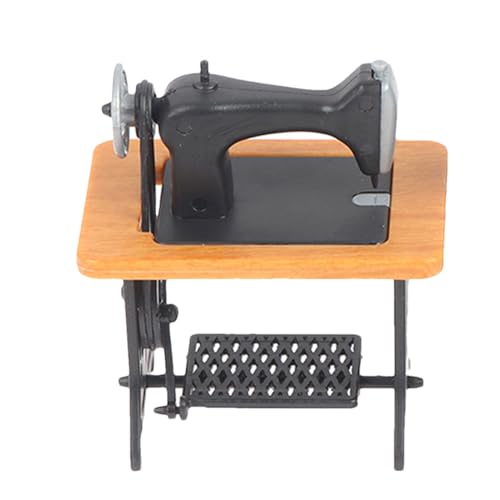 Miniaturnähmaschine Spielzeug | Kleine 1:24 modelpuppe Home nähmaschine - Landschaft Ornament Doll Home Möbel Zubehör für Esszimmer, Wohnzimmer Miniaturnähmaschine Spielzeug | Kleine 1:24 modelpuppe Home nähmaschine - Landschaft Ornament Doll Home Möbel Zubehör für Esszimmer, Wohnzimmer von Generisch