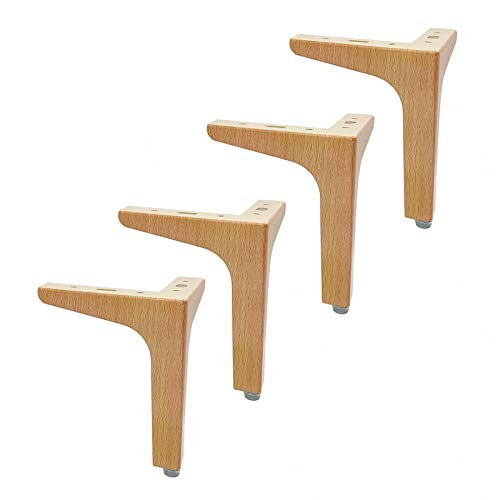 Moderne dreieckige Möbelbeine aus Metall, 15 cm Höhe, ideal für Sofa, Couch, Stuhl, Heimwerker, Schrankfüße, stilvolles Upgrade für Heimdekoration, 4 Stück Moderne dreieckige Möbelbeine aus Metall, 15 cm Höhe, ideal für Sofa, Couch, Stuhl, Heimwerker, Schrankfüße, stilvolles Upgrade für Heimdekoration, 4 Stück von Generisch