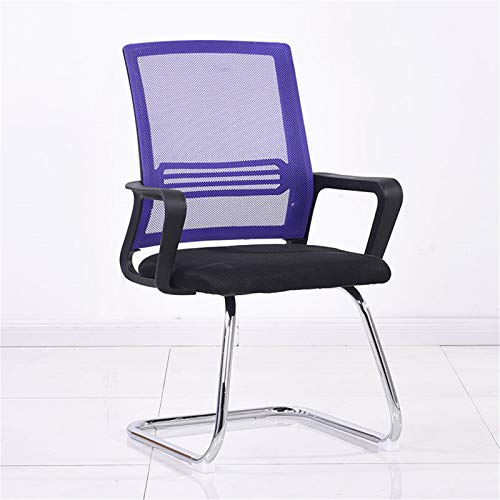 Moderner Bürostuhl, ergonomischer Chefsessel mit Armstütze, mittlere Rückenlehne, Netzstoff (Größe: 57 x 50 x 58 cm, Farbe: E) von Generisch